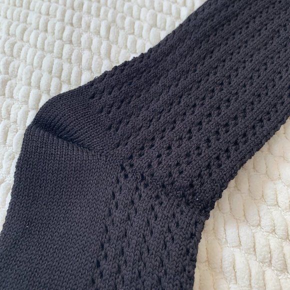 Gucci Knit Knee High Socks with GG logos in Black - Picture 7 of 8